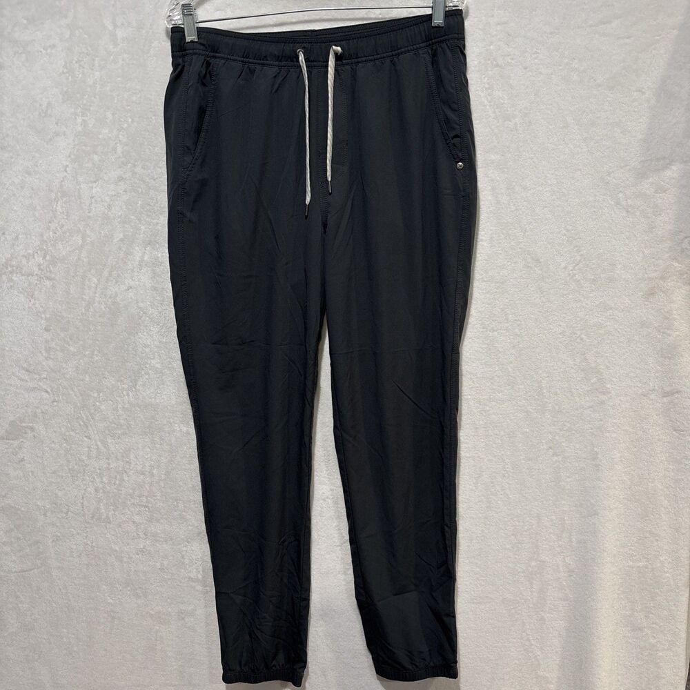 Vuori Kore Jogger Pants Men's Medium Drawstring Pockets Elastic Waist Lined Gray
